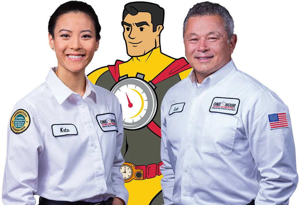 One Hour Daytona HVAC Technicians